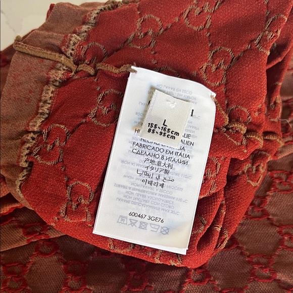 Gucci Red and nude woman’s tights - Picture 5 of 7